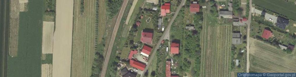 Zdjęcie satelitarne Wilkołaz-Stacja Kolejowa ul.