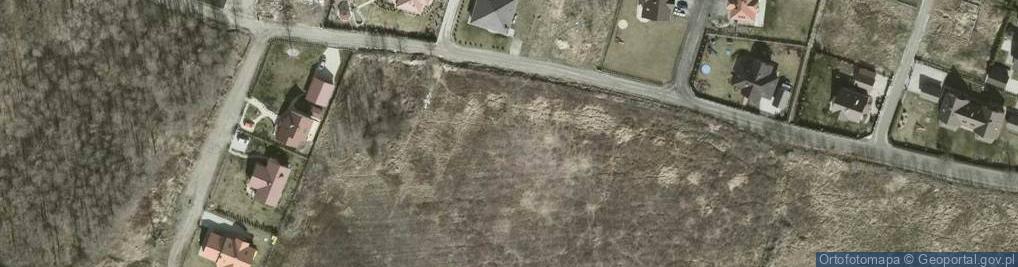 Zdjęcie satelitarne Wiśniowe Wzgórze ul.
