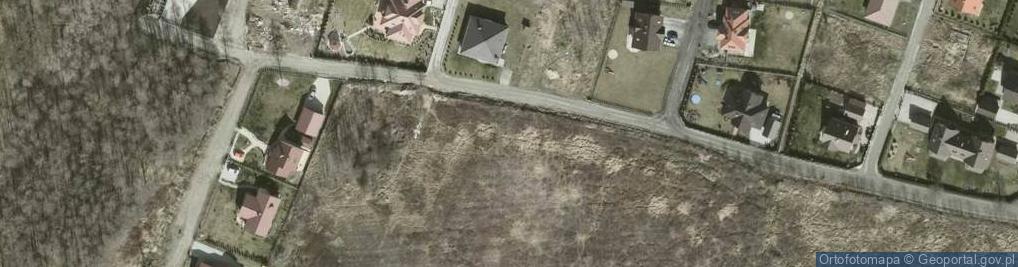 Zdjęcie satelitarne Wiśniowe Wzgórze ul.