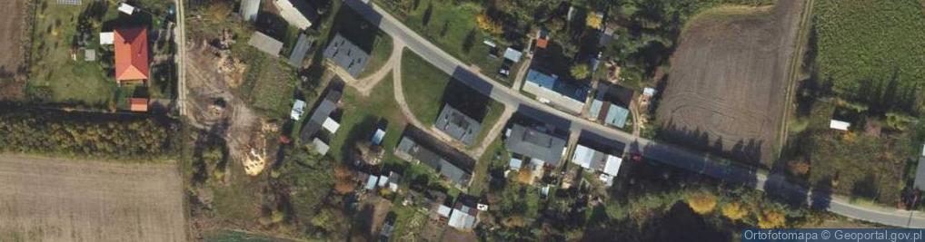 Zdjęcie satelitarne Wiskitno ul.