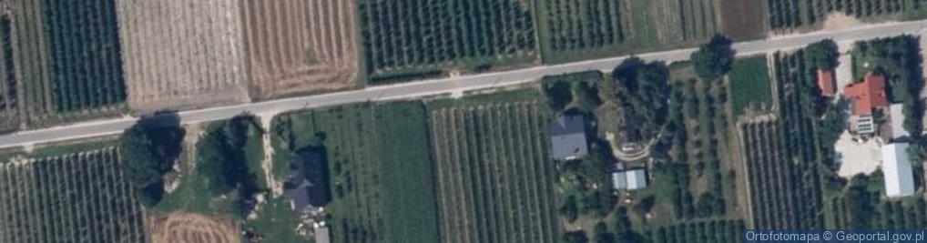 Zdjęcie satelitarne Wisowa ul.