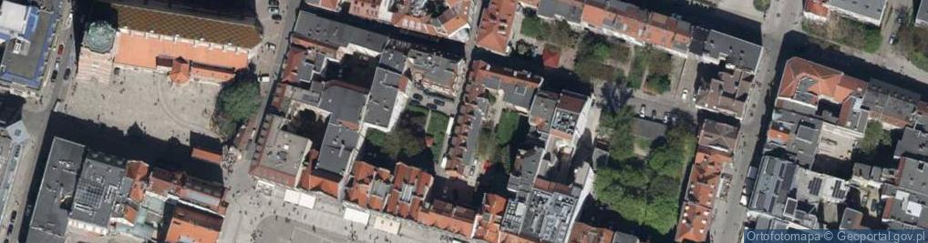 Zdjęcie satelitarne Więzienna ul.