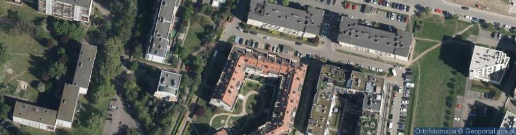 Zdjęcie satelitarne Wilanowska ul.