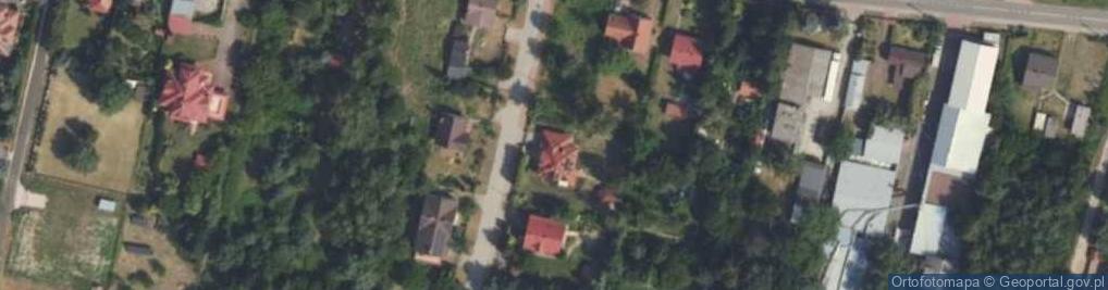 Zdjęcie satelitarne Wiosenna ul.
