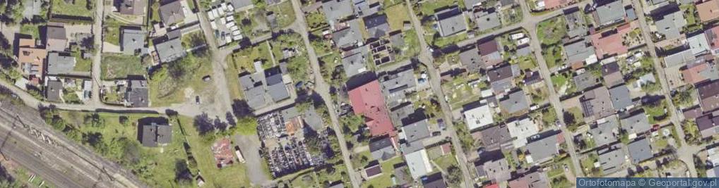 Zdjęcie satelitarne Wiarusów ul.