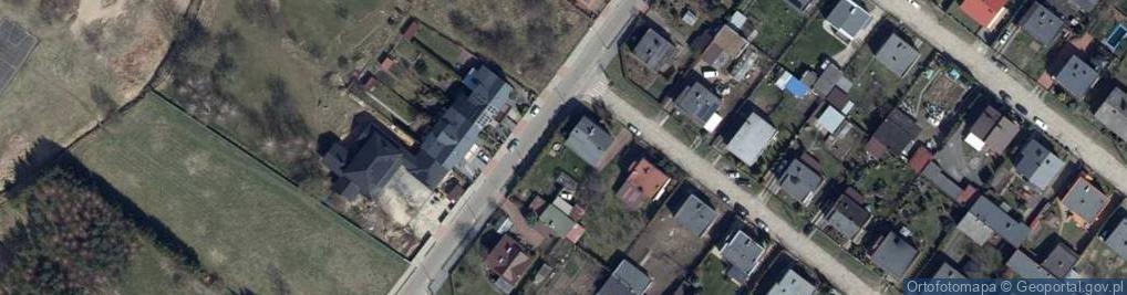 Zdjęcie satelitarne Wilcza ul.