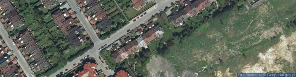 Zdjęcie satelitarne Wiarusa ul.