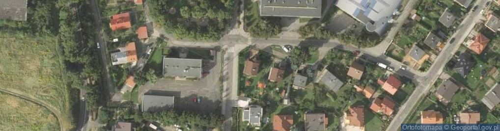 Zdjęcie satelitarne Wilcza ul.