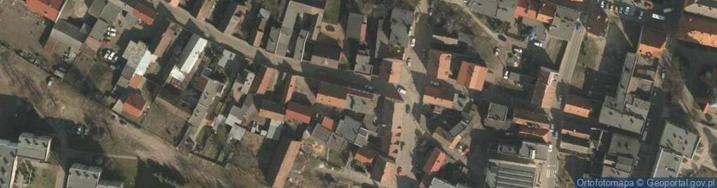 Zdjęcie satelitarne Wiejska ul.