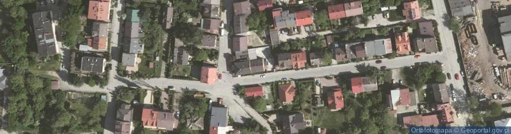Zdjęcie satelitarne Włodarska ul.