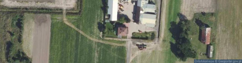 Zdjęcie satelitarne Włocin-Kolonia ul.