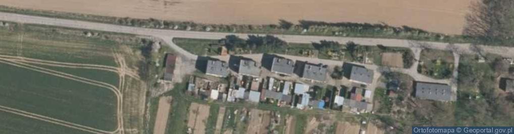 Zdjęcie satelitarne Włodzienin-Kolonia ul.