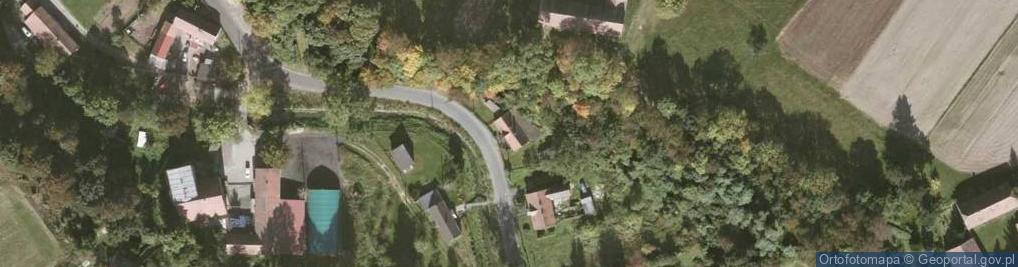 Zdjęcie satelitarne Włosień ul.