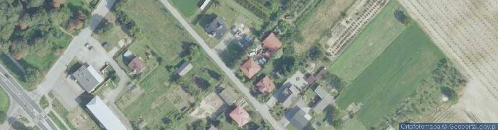 Zdjęcie satelitarne Włostów ul.