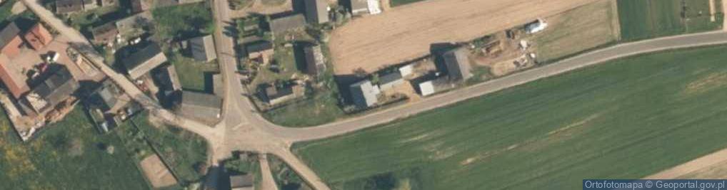 Zdjęcie satelitarne Włyń ul.