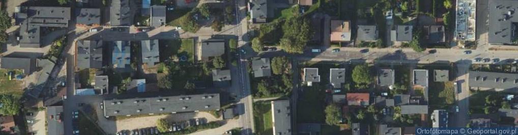 Zdjęcie satelitarne Wniebowstąpienia ul.
