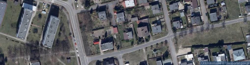 Zdjęcie satelitarne Wojska Polskiego ul.