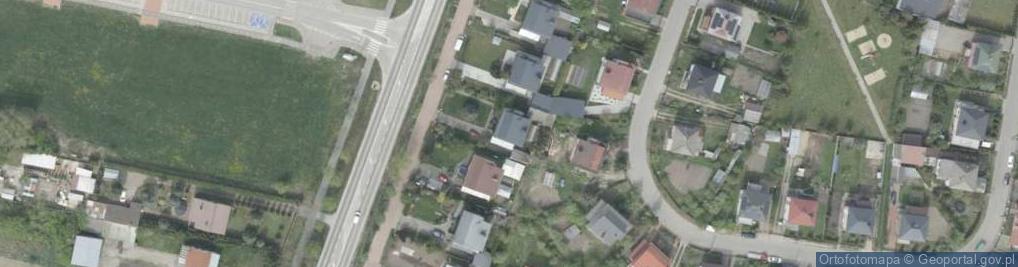 Zdjęcie satelitarne Wojska Polskiego ul.