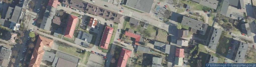 Zdjęcie satelitarne Wojska Polskiego ul.