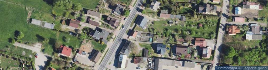 Zdjęcie satelitarne Wojska Polskiego ul.
