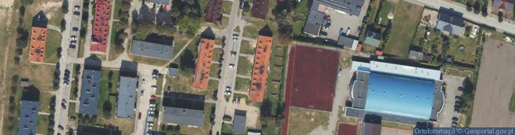 Zdjęcie satelitarne Wojska Polskiego ul.
