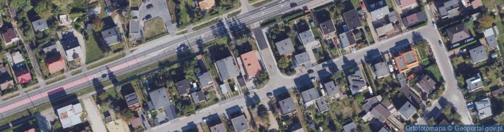 Zdjęcie satelitarne Wojska Polskiego ul.