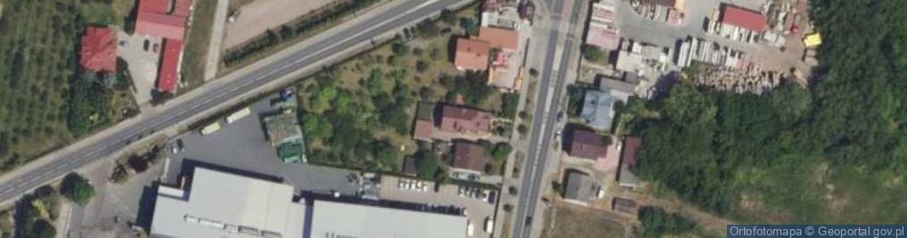 Zdjęcie satelitarne Wojska Polskiego ul.