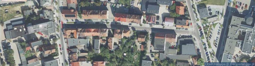 Zdjęcie satelitarne Wolności ul.