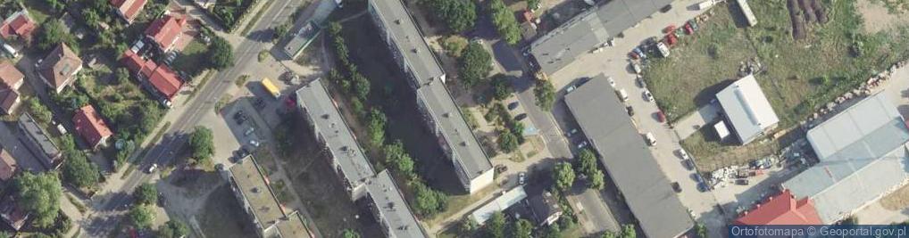 Zdjęcie satelitarne Wojska Polskiego ul.