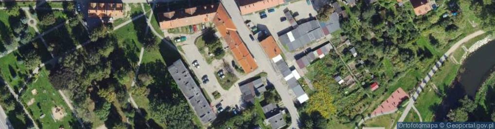 Zdjęcie satelitarne Wodna ul.