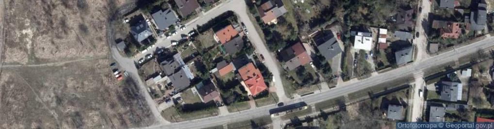 Zdjęcie satelitarne Wodospadowa ul.