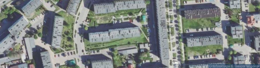 Zdjęcie satelitarne Wojska Polskiego ul.