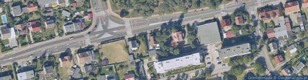 Zdjęcie satelitarne Wojska Polskiego ul.