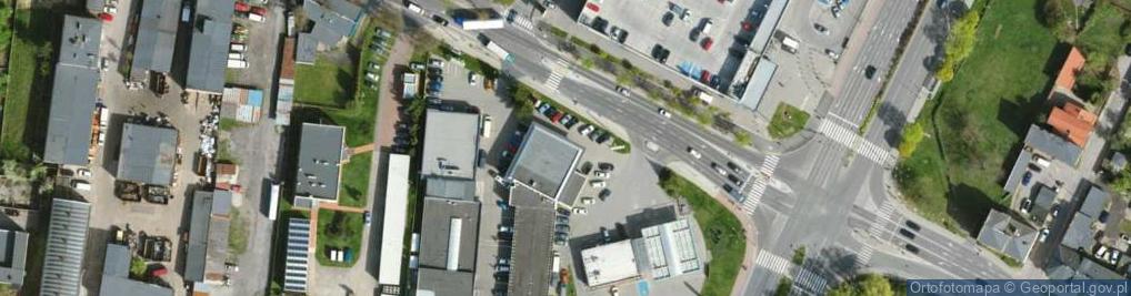 Zdjęcie satelitarne Wojska Polskiego ul.