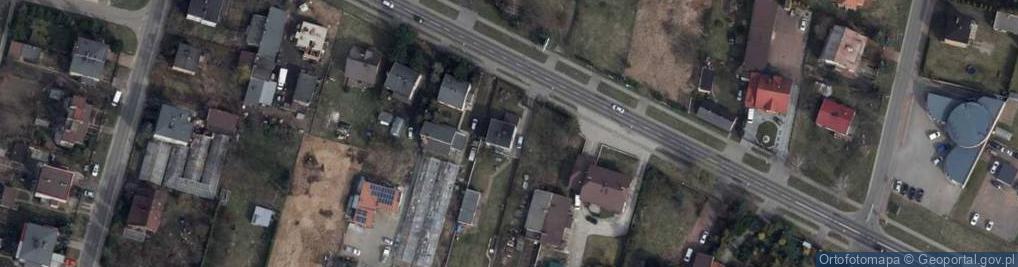 Zdjęcie satelitarne Wojska Polskiego ul.