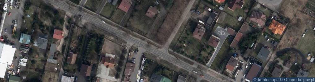 Zdjęcie satelitarne Wojska Polskiego ul.