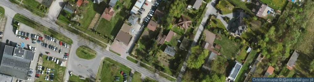 Zdjęcie satelitarne Wojska Polskiego ul.