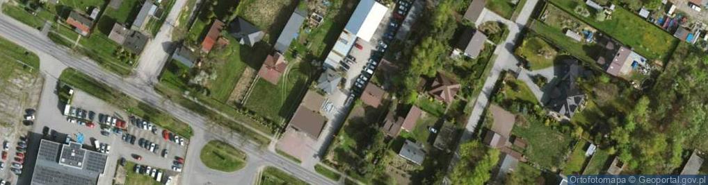 Zdjęcie satelitarne Wojska Polskiego ul.