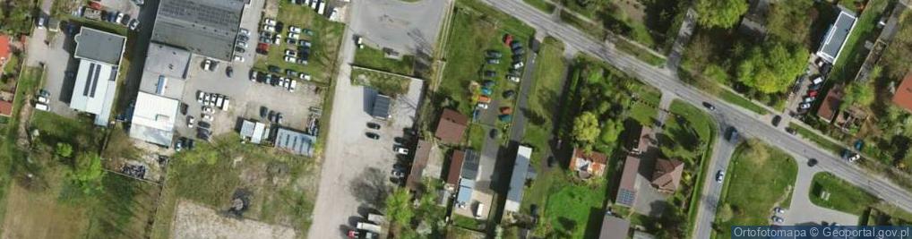 Zdjęcie satelitarne Wojska Polskiego ul.