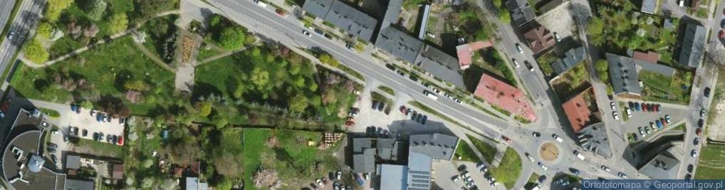 Zdjęcie satelitarne Wojska Polskiego ul.