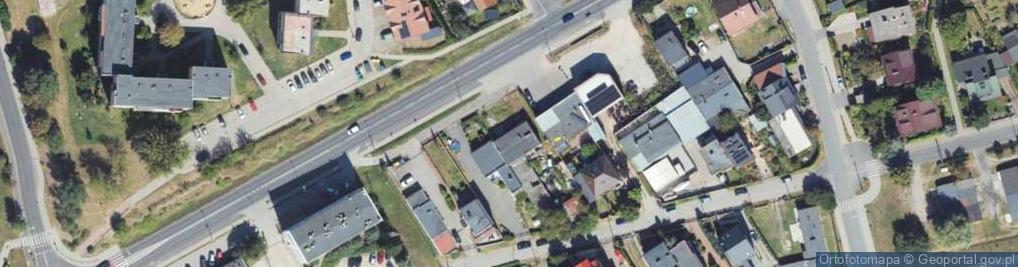 Zdjęcie satelitarne Wojska Polskiego ul.