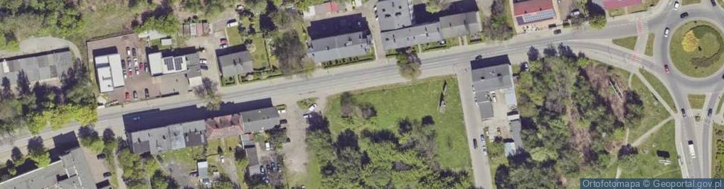 Zdjęcie satelitarne Wojska Polskiego ul.