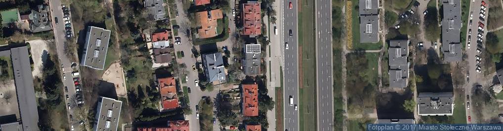 Zdjęcie satelitarne Wołoska ul.