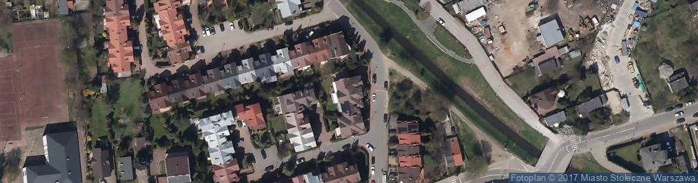 Zdjęcie satelitarne Wojskowa ul.