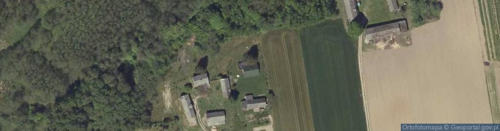 Zdjęcie satelitarne Wojciechów-Kolonia Pierwsza ul.