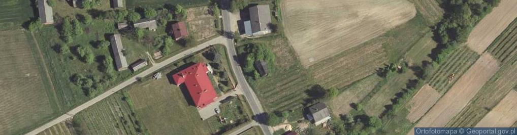 Zdjęcie satelitarne Wojciechów-Kolonia ul.