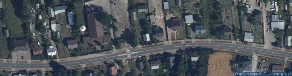 Zdjęcie satelitarne Wojnów ul.