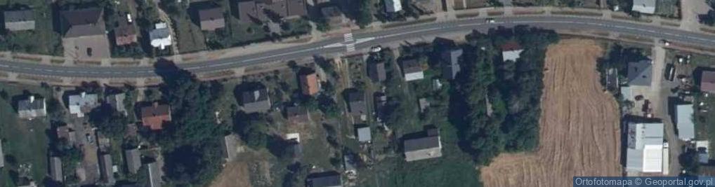 Zdjęcie satelitarne Wojnów ul.