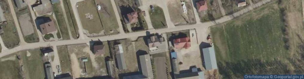 Zdjęcie satelitarne Wojny-Izdebnik ul.