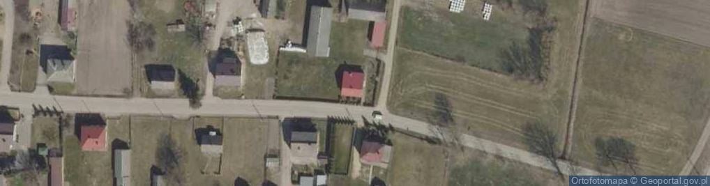 Zdjęcie satelitarne Wojny-Wawrzyńce ul.